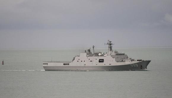 China reaccionó con furia, anunciando ejercicios militares “necesarios y justos” en las aguas limítrofes de la costa de Taiwán. (Foto de Australian Defence Force / AFP)