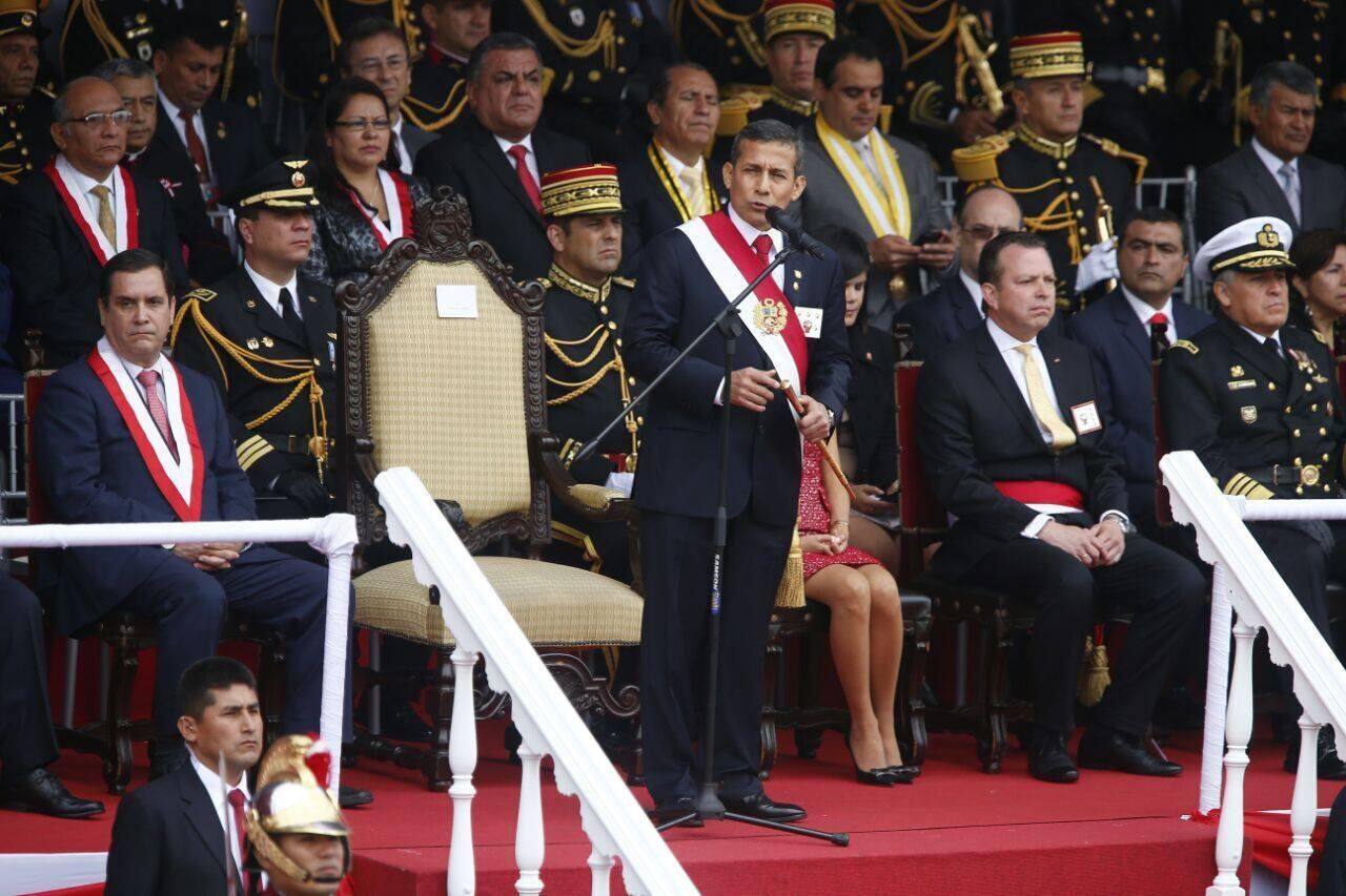 Parada Militar: Presidente Ollanta Humala dice que al "Perú nadie lo puede parar" (Video)