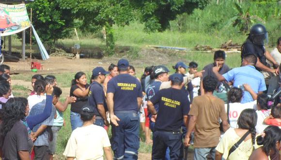 Aucayacu: enfrentamiento por tierras deja 2 heridos y 5 detenidos