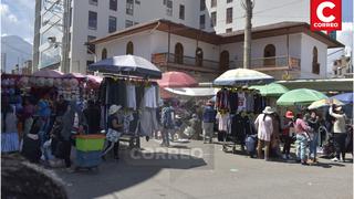 El damero de Huancayo sigue siendo tierra de nadie, reordenan ambulantes pero no a todos