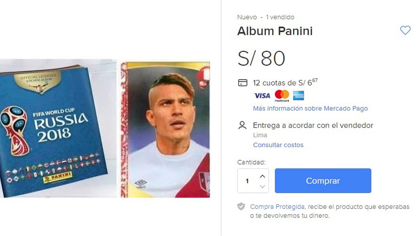 Álbum Panini: Revendedores ofrecen coleccionable al triple de su precio original