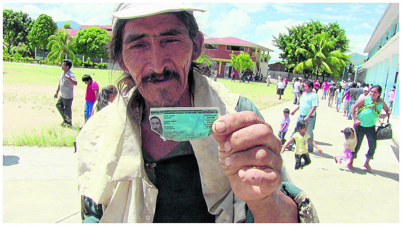 Por Dni roto ciudadano es impedido de emitir su voto en Pichanaki