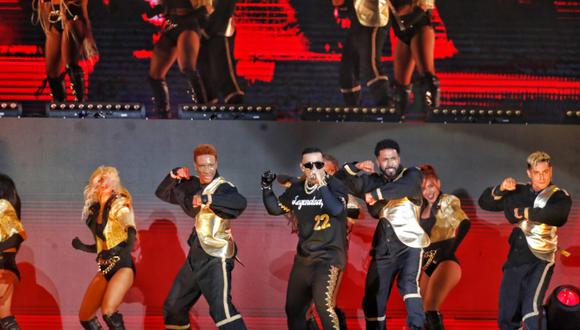 Daddy Yankee se presentó el 18 de octubre en el Estadio Nacional del Perú como parte de su gira de despedida “La Última Vuelta World Tour 2022". (Foto: GIANCARLO AVILA / @PHOTO.GEC)