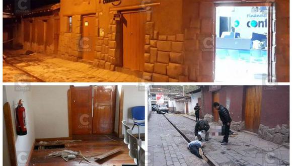Cusco: Tres presuntos delincuentes fueron abatidos por la PNP cuando intentaban asaltar financiera