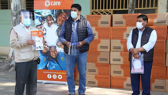 Ica: ONG donó 2 mil protectores faciales para personal médico  