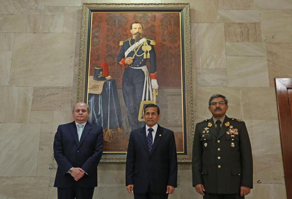 Humala y Cateriano develan retrato de Francisco Bolognesi (Fotos)