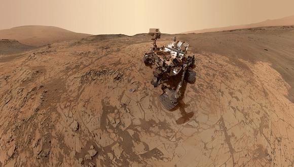 Marte: Curiosity halla rocas similares a la corteza continental terrestre