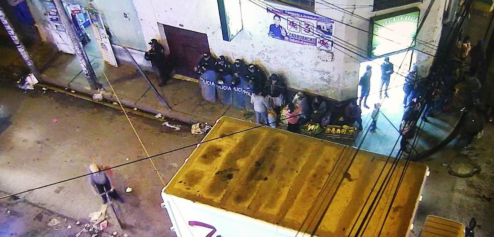 Policía resguarda mercados de Huancayo tras anuncio de saqueos (VIDEO)