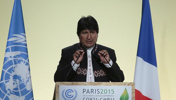 Evo Morales arremete contra el capitalismo para salvar "a la madre Tierra"