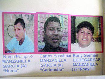 "Son los autores de robo de motocicletas"