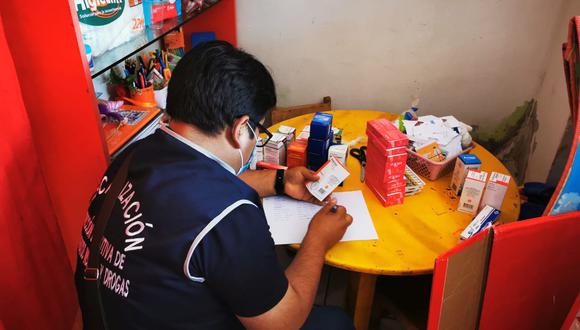 La Digemid de Tacna desarrolla operativos constantes con la Policía y la Fiscalía para incautar productos que no son aptos para la población. (Foto: Difusión)
