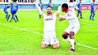 Los albos vencen 2-0 a Manucci