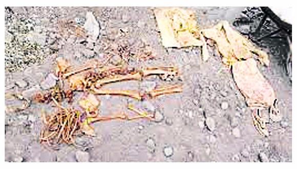 Hallan restos óseos en el asentamiento humano Chiclayito
