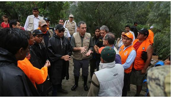 Salvador del Solar: ministro de Cultura inspecciona trabajos de ayuda a damnificados por huaicos en Chosica