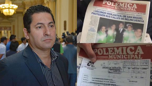 Presentan pruebas contra Salvador Heresi sobre pagos por publirreportajes cuando era alcalde