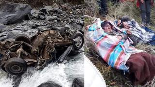 Camioneta cae a un abismo y deja tres muertos en la selva de Puno