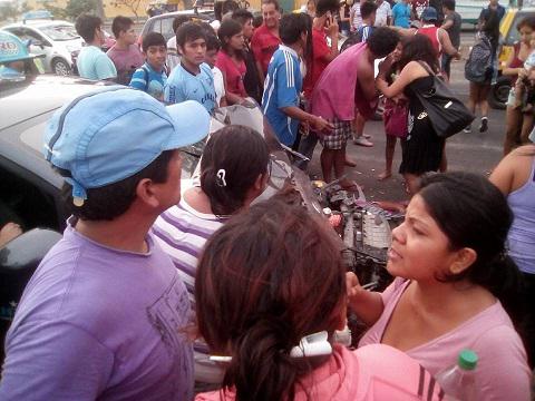 Trujillo: Accidente deja tres personas heridas 