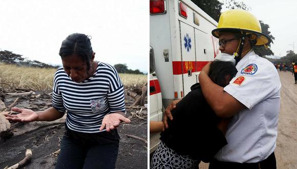 La trágica historia de una mujer que perdió a 50 familiares en la erupción de volcán en Guatemala
