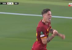 Roma vs. Feyenoord: gol de Zaniolo para la ‘Loba’ en la final de Conference League (VIDEO)