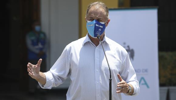 Jorge Muñoz habló sobre la sinceración de cifras por muertes a causa del coronavirus en el país. (Foto: GEC)