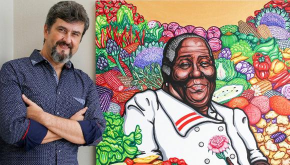 Artista brasileño retrata a personajes de la cultura afroperuana
