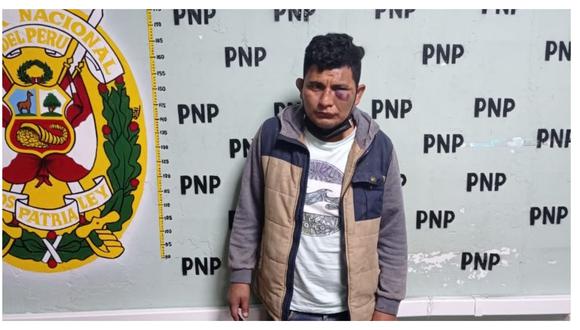César Revilla Cortez fue llevado a la Comisaría Rural PNP Chepén para las diligencias de ley.