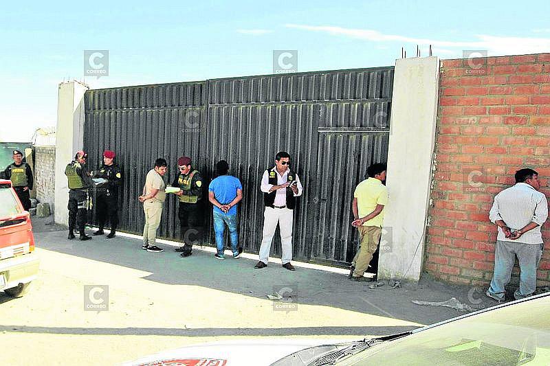 Arequipa: Caen cinco de banda que robaba autopartes
