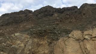 Áncash: sismo de magnitud 5,4 causó deslizamiento de rocas en carretera hacia  Huarmey (VIDEO)