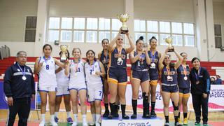 Universidad Jorge Basadre logra subcampeonato en básquet damas y varones