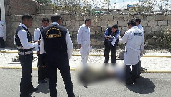 ​Extraña muerte de un trabajador de Salud en vía pública de Arequipa