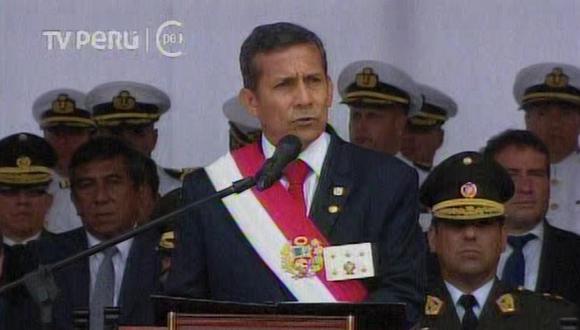 Ollanta Humala conmemora primer aniversario del fallo de La Haya en Palacio de Gobierno