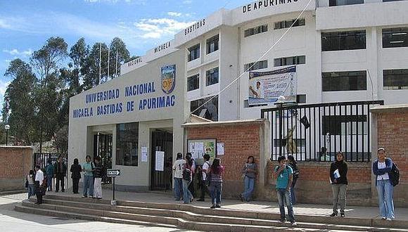 Ingobernabilidad retorna a Universidad Nacional Micaela Bastidas de Apurímac