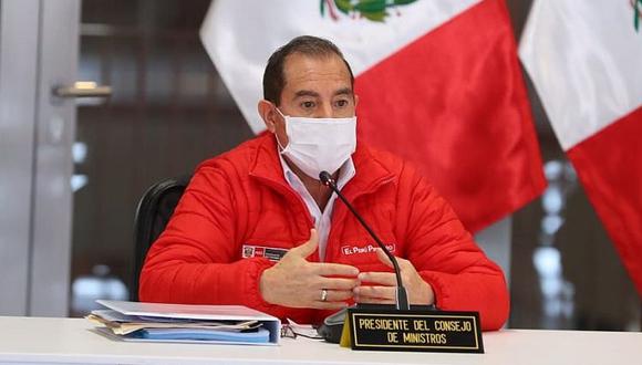 El presidente del Consejo de Ministros señaló que en el actual contexto de crisis económica generada el COVID-19, la población peruana quiere estabilidad. (Foto: PCM)
