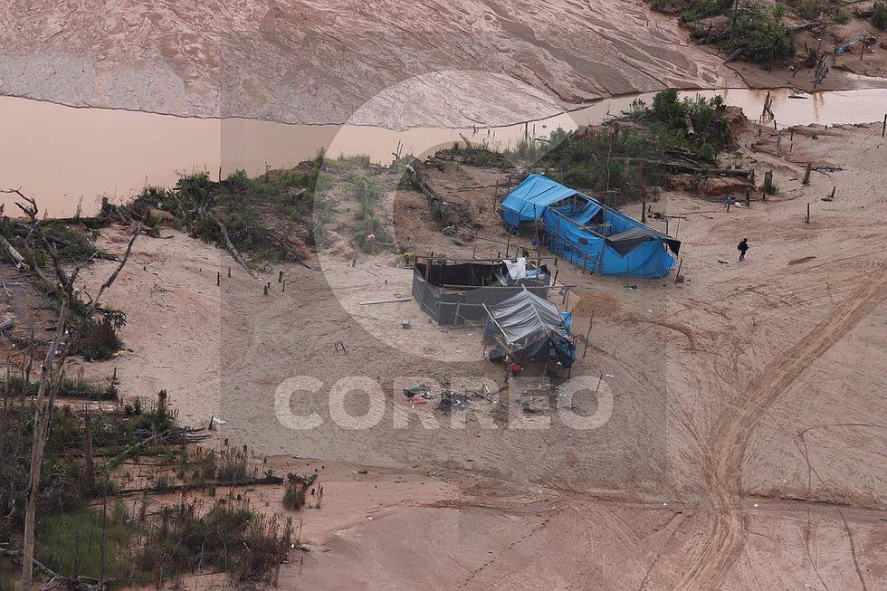 Impactantes imágenes de los efectos de la minería ilegal en Madre de Dios (FOTOS)