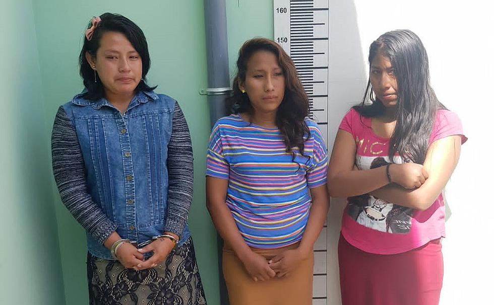 Capturan a las Ladys del penal Socabaya con droga