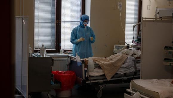 Desde el inicio de la pandemia por Coronavirus, Rusia ha registrado un total de 222,320 muertes y 7,969,960 casos de contagio, según datos de la universidad Johns Hopkins. (Foto: Dimitar DILKOFF / AFP)