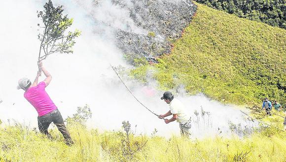 Señala jefe del COER Eduardo Arbulú: “Los incendios forestales están controlados”