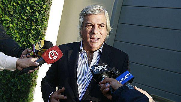 Fernando Olivera encabezó protesta en los exteriores de Odebrecht (VÍDEO)