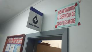 Banco de sangre de hospital de Huancavelica entra en “quiebra”