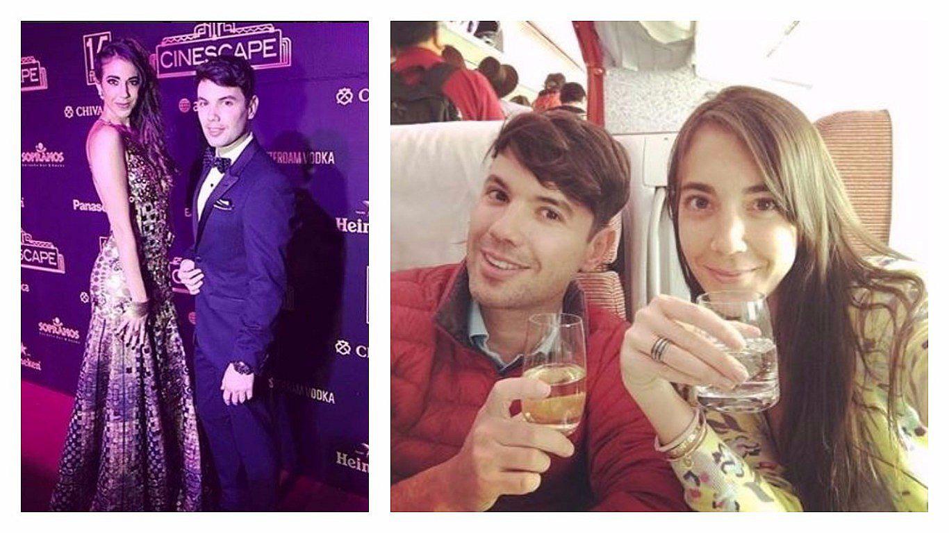 Bruno Pinasco: su hermana Chiara lo saludó con foto de momento íntimo