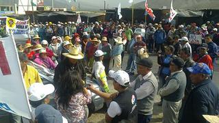 Pobladores de Cocachacra marcharon contra Proyecto Tía María