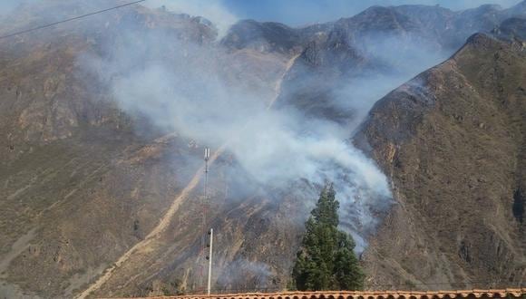Machu Picchu registra alta incidencia de incendios forestales