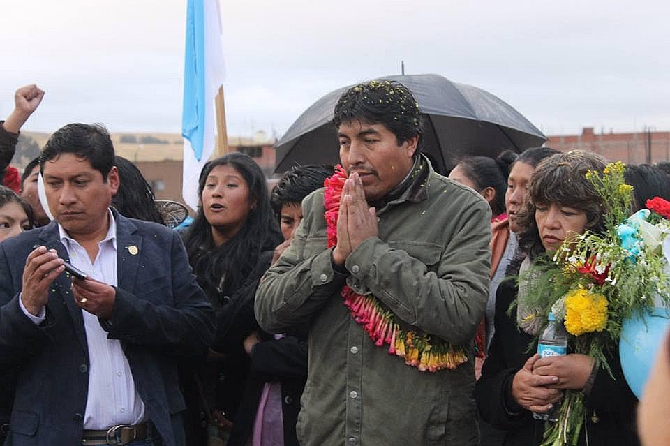 Puno: alcalde fue liberado pero deberá acatar comparecencia