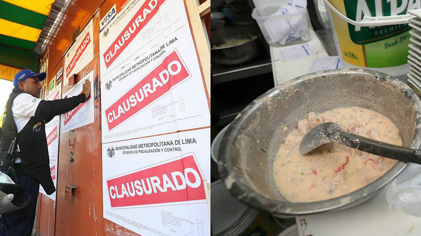 Cevicherías son clausuradas por usar ácido acético para suplir al limón (FOTOS)