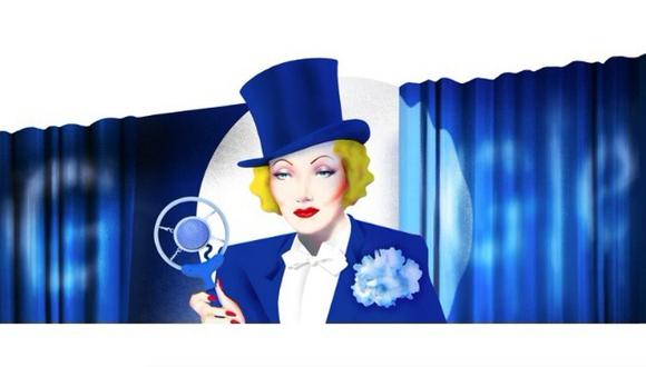 Google celebra a Marlene Dietrich, mujer vinculada a los Kennedy