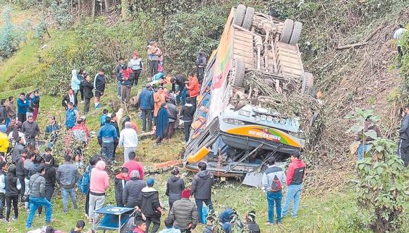 Trágico hecho se registró en la provincia de Mariscal Luzuriaga. Pobladores reclaman por pésimo estado de las vías.