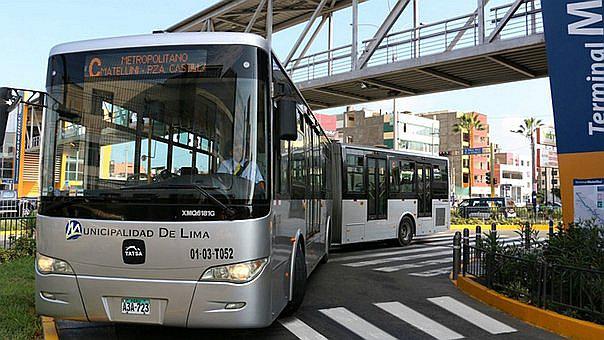 Metropolitano: Desvío de recorrido por obras de nueva estación en San Isidro se inicia hoy
