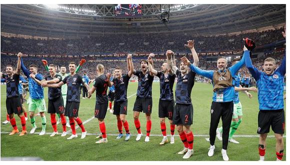 ​La eufórica celebración de Croacia al lograr pase a la final del Mundial (FOTOS)