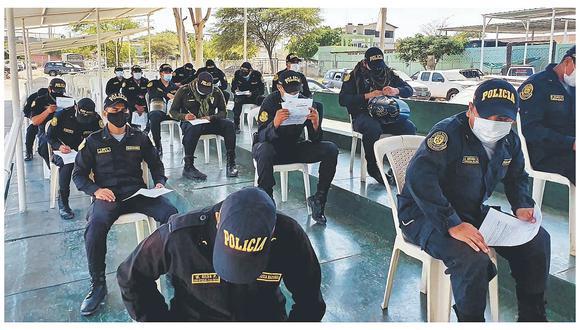 Piura: 15 agentes de la Policía Judicial tienen COVID-19