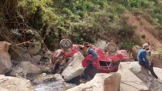 Primos pierden la vida al caer a un abismo en carretera que une a distritos de Chaulán y Cayrán en Huánuco